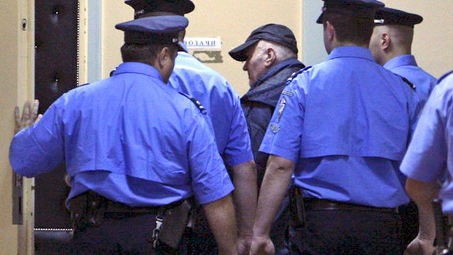 Ratko Mladic in court 