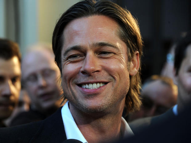 Actor Brad Pitt arrives at premiere of "The Tree of Life" on May 24, 2011, in Los Angeles.  