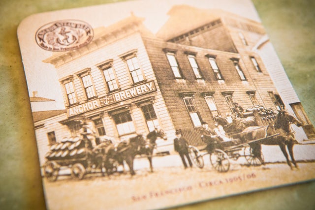 Completely destroyed  the Anchor Brewery 