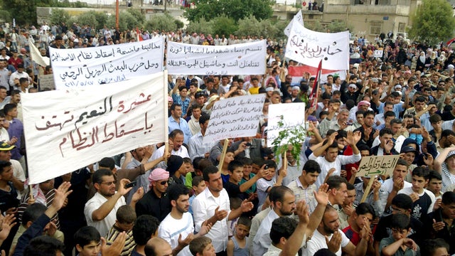 Syria protests 