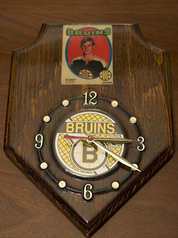 The Martelli's Bruins Clock 