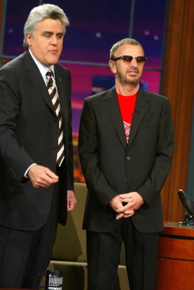 Ringo Starr Appears on The Tonight Show with Jay Leno 