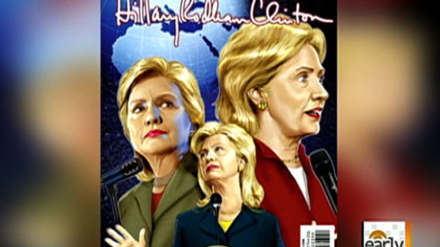 Hillary clinton comic book cover 