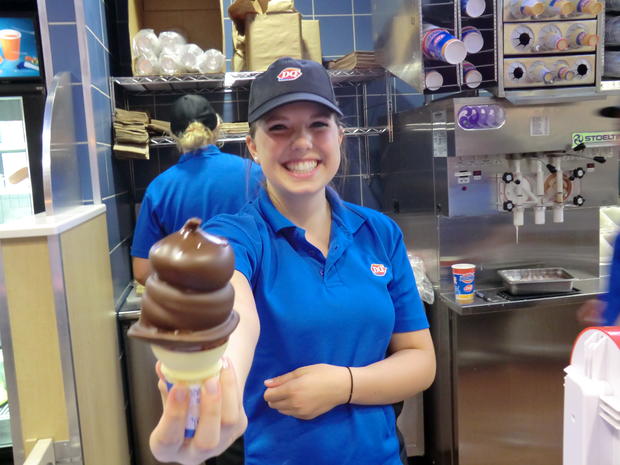 Chocolate Dipped Cone, Coming Right Up! 