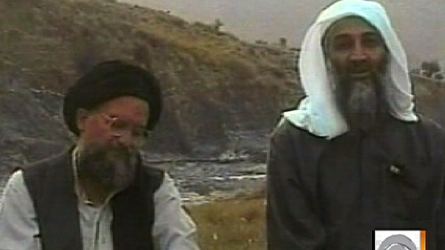 Ayman al-Zawahri with Osama bin Laden 