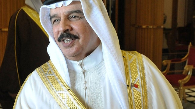 Hamad bin Isa al-Khalifa, king of Bahrain 