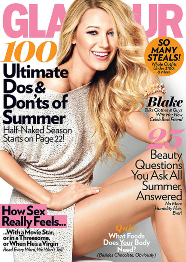 GLAMOUR Blake Lively Cover July 2011 