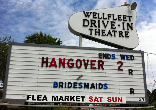 Drive-in Movie Theather and Flea Market 