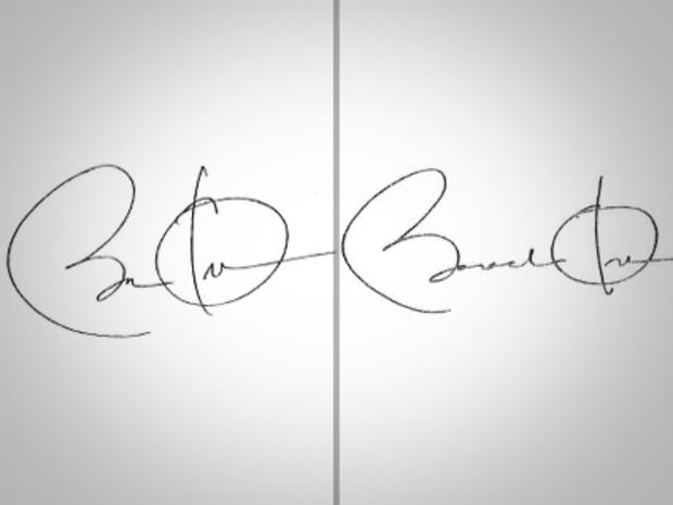 Signed letter from President Obama 