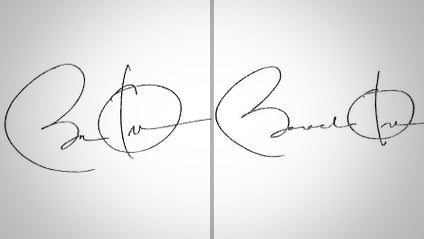 Signed letter from President Obama 