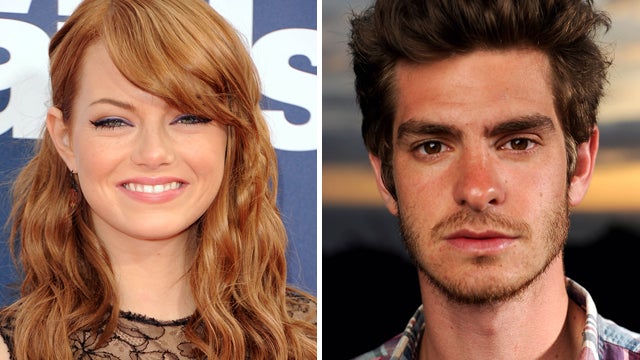 Emma Stone and Andrew Garfield 