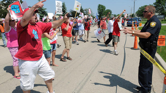 Wisconsin budget protests 