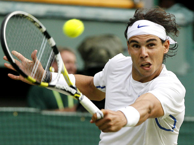 Rafael Nadal at Wimbledon 