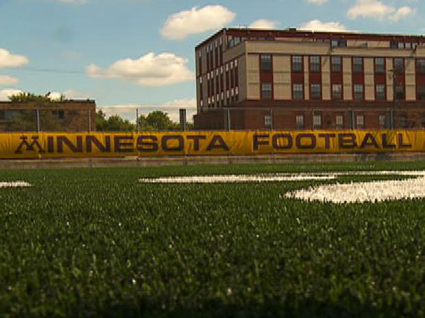 Gopher Football Turf Gets A Facelift 