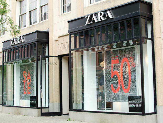 Zara Store Front  