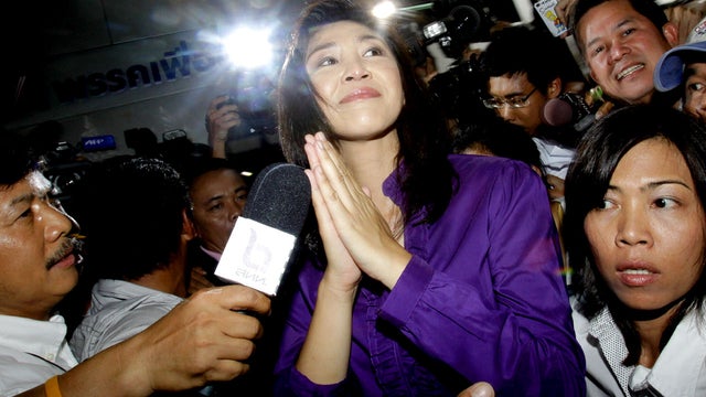 Yingluck Shinawatra of Thailand 