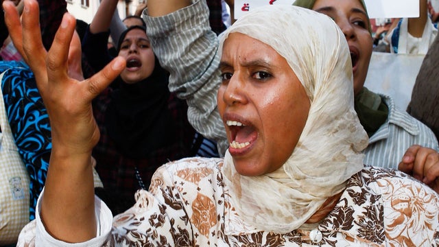 King Mohammed VI of Morocco protests 