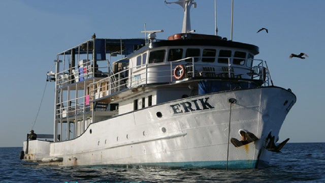 Fishing charter boat Erik 
