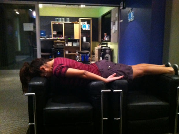 Planking (Photo credit by 99.7 Now) 