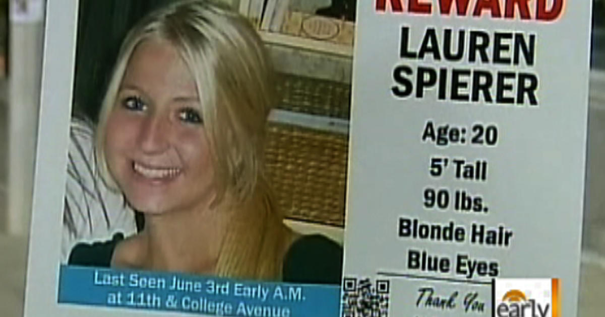 Lauren Spierer Case Parents believe missing Indiana University student