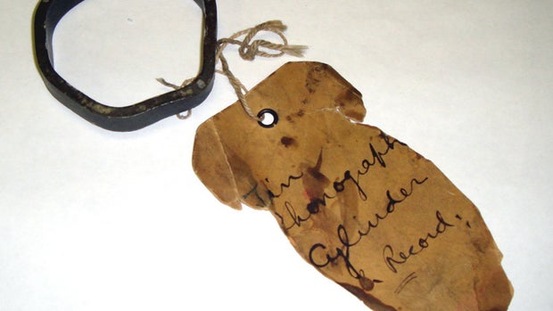 Edison's talking doll record plays 123 years later 