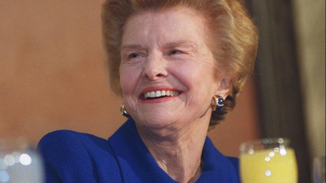 Former First Lady Betty Ford 