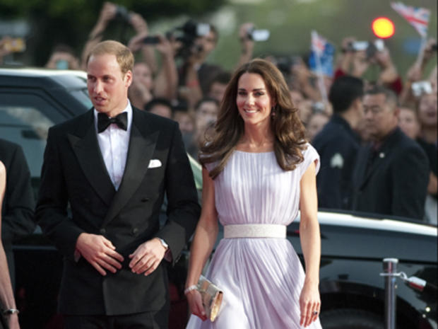 The Duke and Duchess of Cambridge Attend BAFTA Brits To Watch Event 