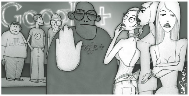 The public trial of Google+ began with a limited set from the tech in-crowd. 