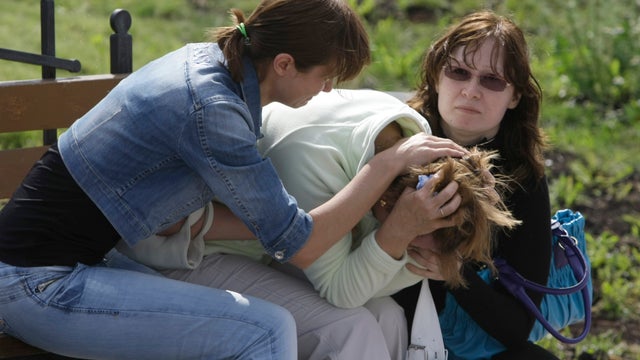 Russian riverboat sinking 