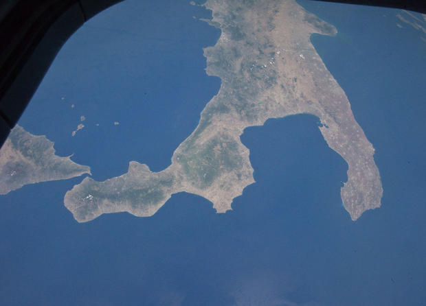 Italy from space 