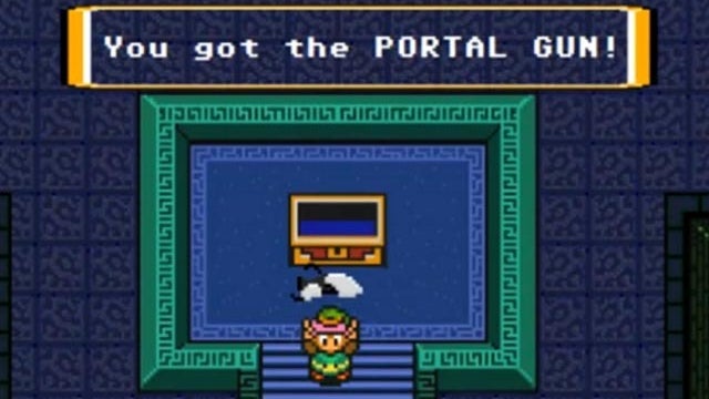 portal gun in zelda 