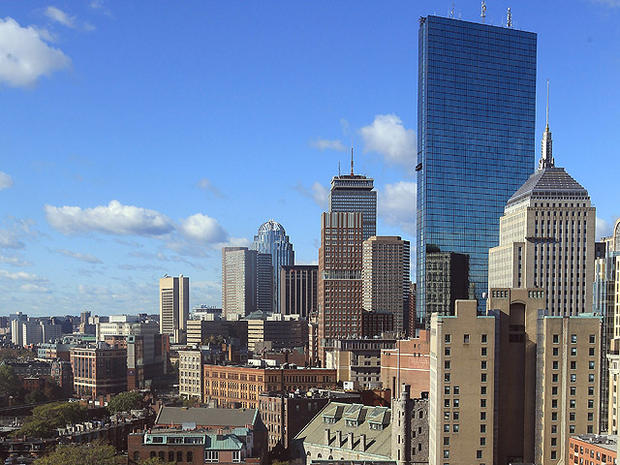 Boston skyline 