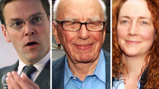 James Murdoch, Rupert Murdoch, Rebekah Brooks 