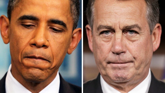 Obama and Boehner debt talks breakdown 