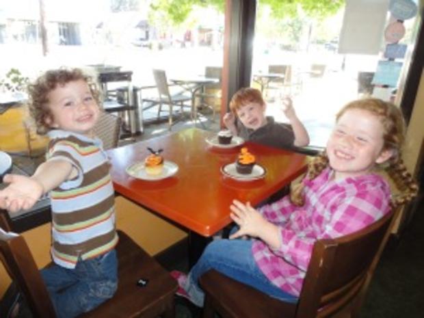 Kids at Freeport Bakery  