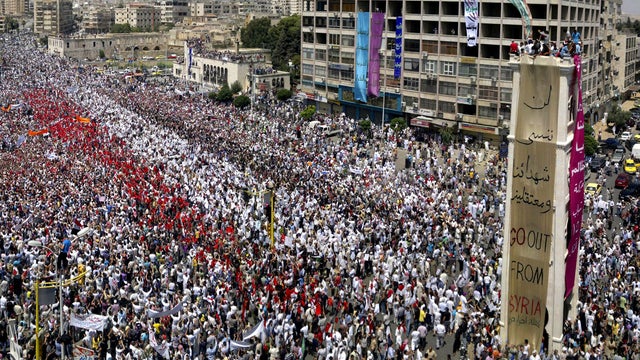 Syria protests 