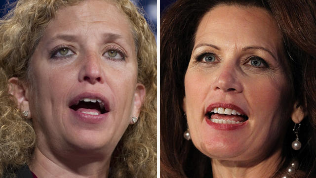 Debbie Wasserman Schultz and Michele Bachmann  