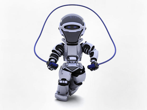 robot, exercise, workout, jump rope, technology, tech, stock, 4x3 