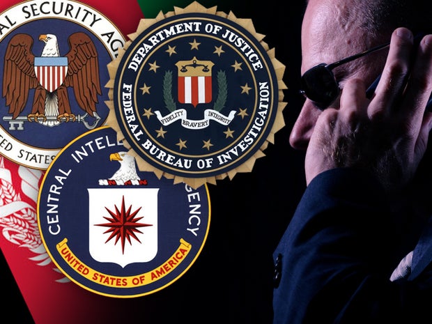 NSA, FBI and CIA 