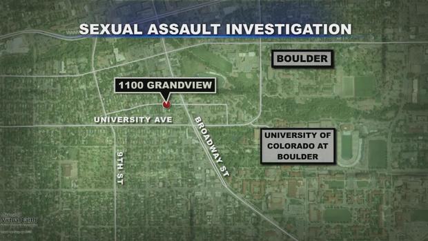 Boulder Sexual Assault Map 