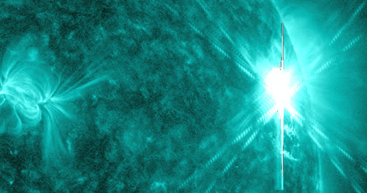 Biggest Solar Flare In Years As Sun Erupts - CBS News