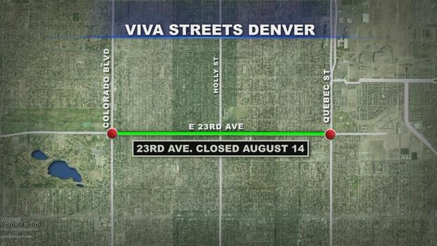 Viva Streets Denver Map 