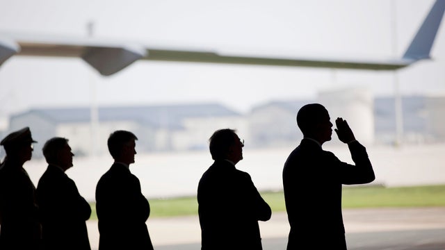 President Obama at Dover Air Force Base 