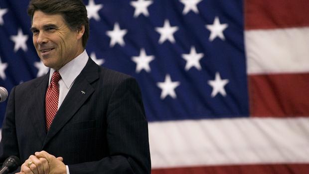 Rick Perry on the campaign trail 