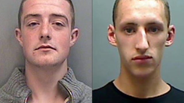 Jordan Blackshaw (at left) and Perry Sutcliffe-Keenan 