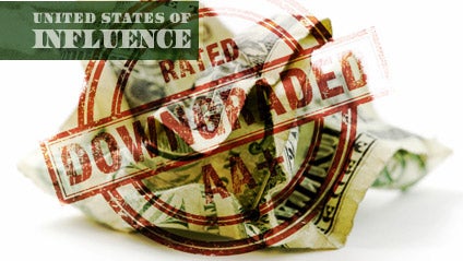  US credit rating downgraded  