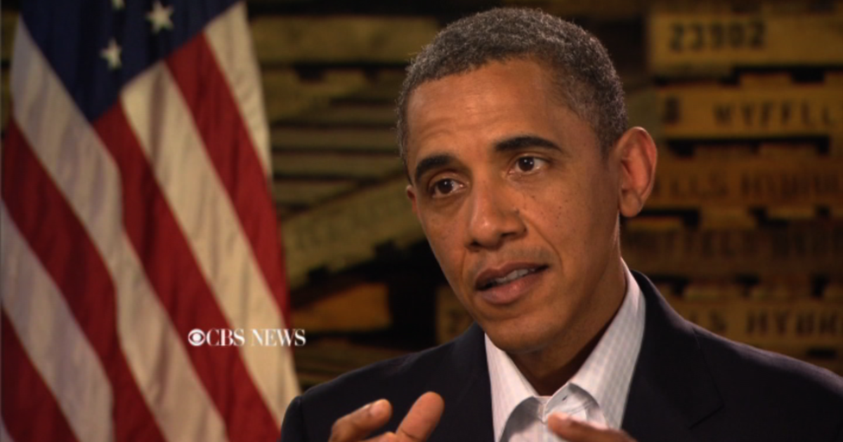 Obama: U.S. Isn't In Danger Of Second Recession - CBS News