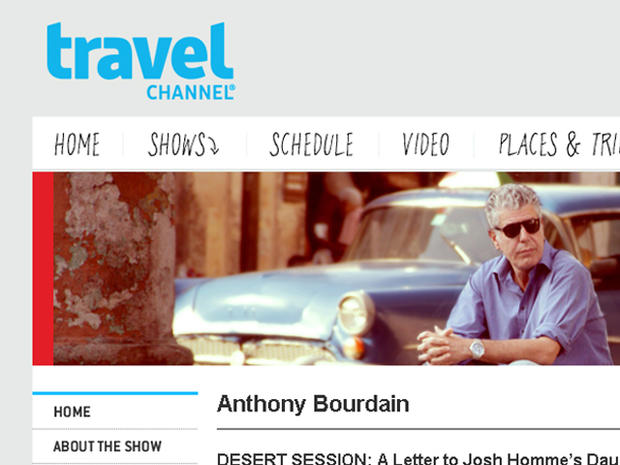 Anthony Bourdain, chef and television host 