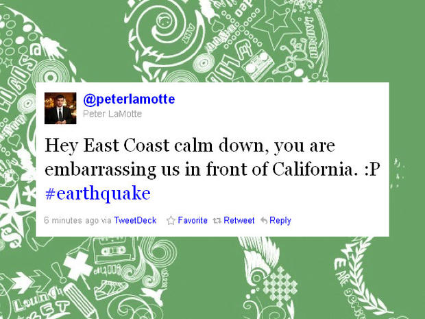 New York City reacts to Virginia earthquake tremors 