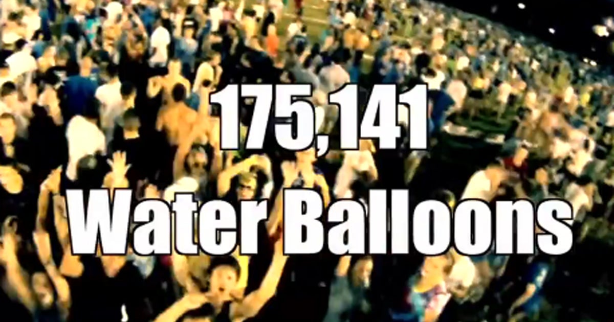 New water balloon fight world record set at University of Kentucky